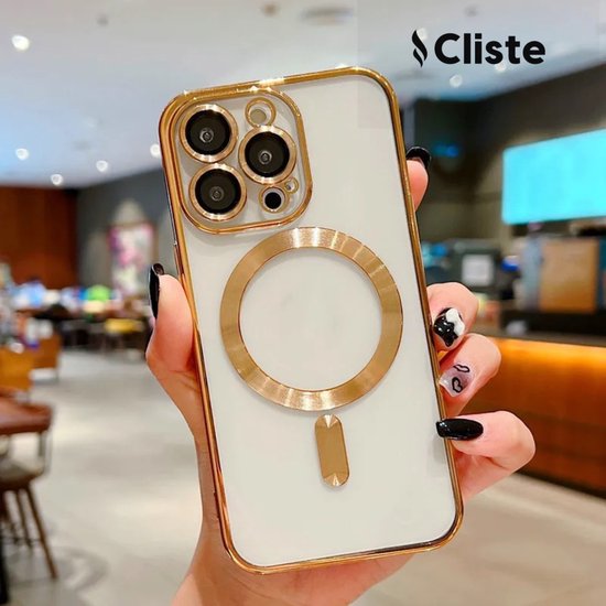 iphone cover case Luxury Wireless Charge Magsafe Phone Case For iPhone 14 13 12 11 Pro Max Plus Transparent Magnetic Electroplate Bumper Cover