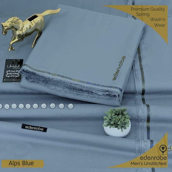 Men's unstitched Wash & Ware Suit