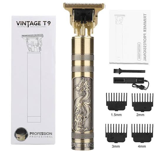 Trimmer shaver T9 vintage metal body hair cut