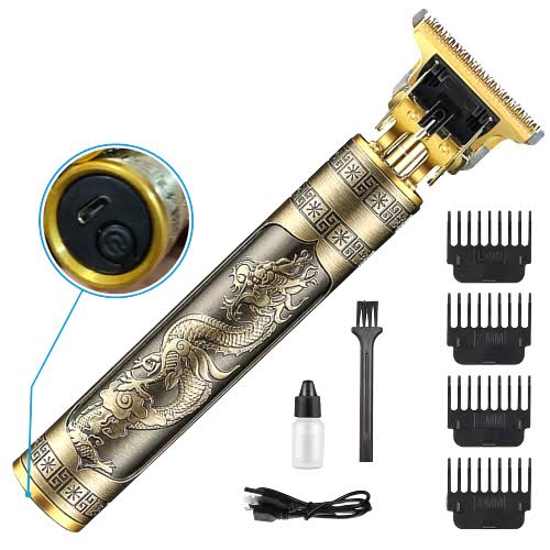 Trimmer shaver T9 vintage metal body hair cut