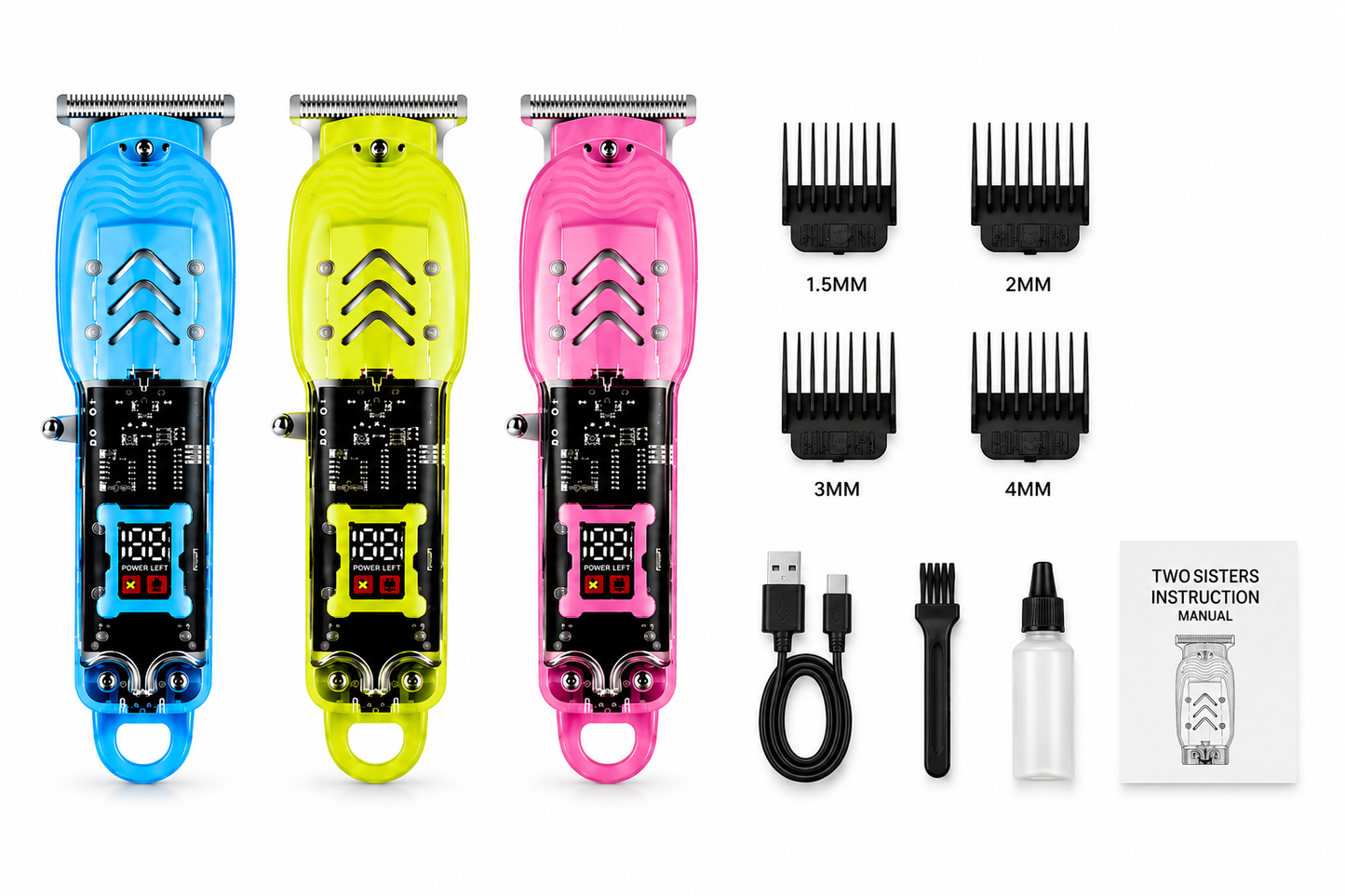 GYT-999 Professional Hair Clipper & Trimmer Kit