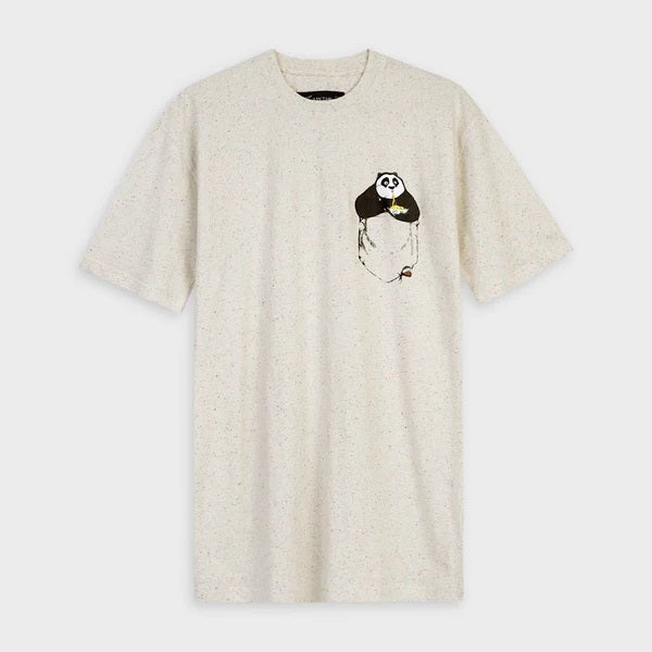 Panda Printed Relaxed Fit Drop Shoulder T-Shirt