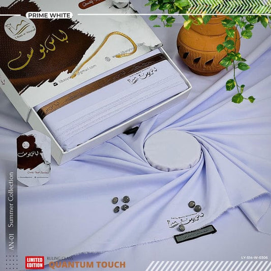 Men's unstitched soft cotton Suit