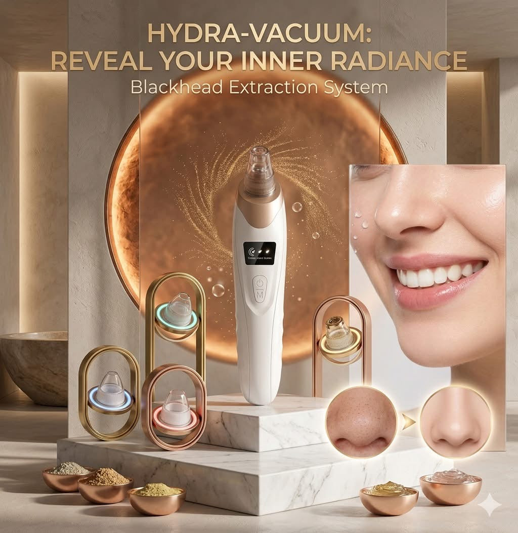 Electric Blackhead Remover Vacuum – Pore Cleaner & Acne Removal Device
