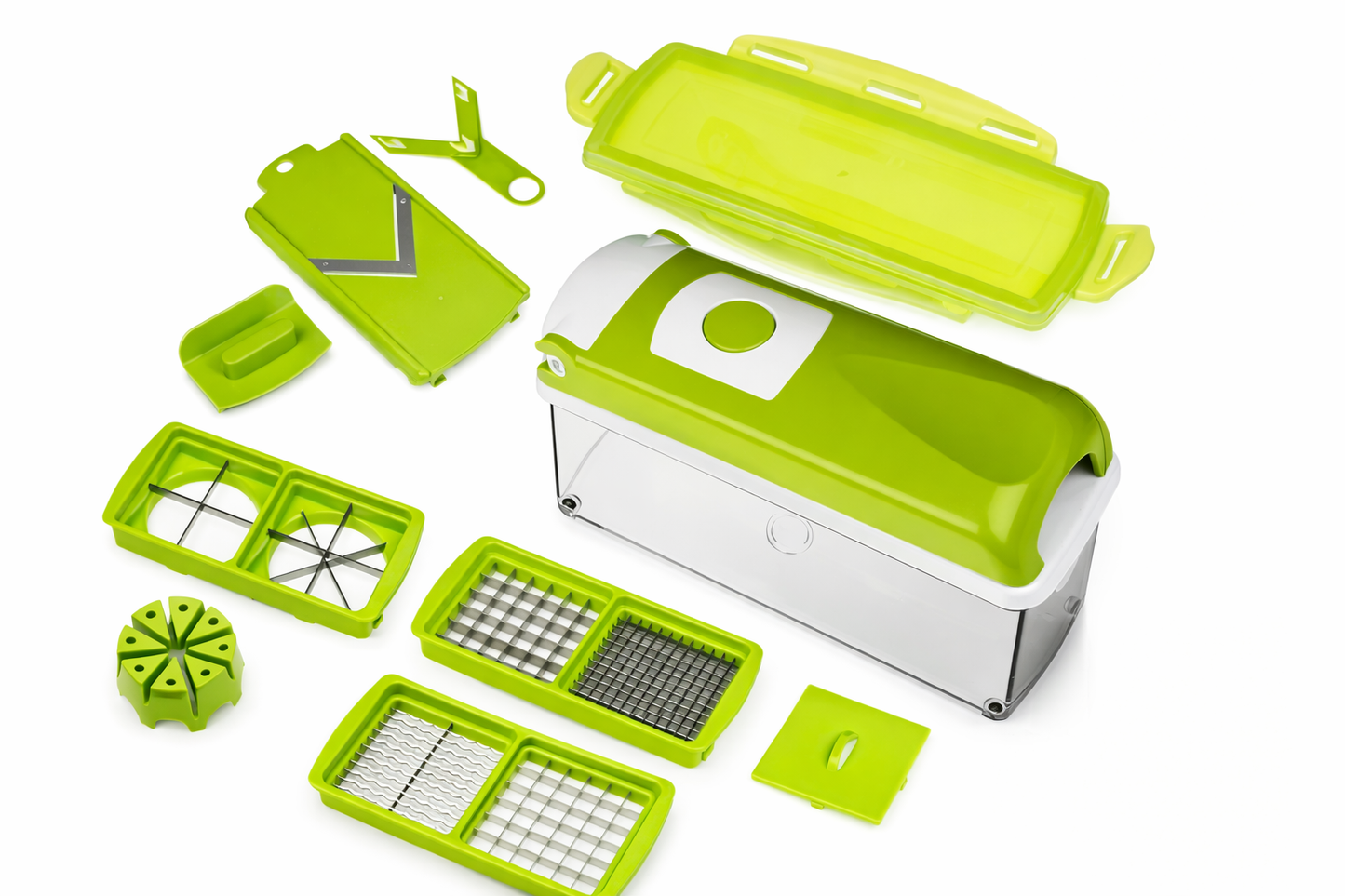 Multi-Purpose Vegetable Chopper Slicer Grater Cutter Set for Kitchen