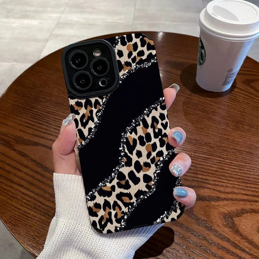iPhone cover case Leopard Design