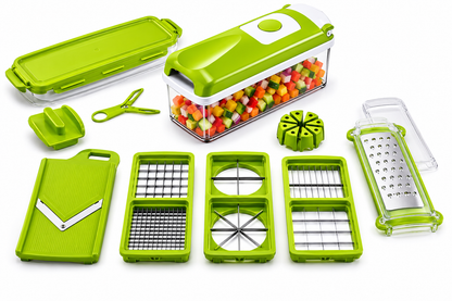 Multi-Purpose Vegetable Chopper Slicer Grater Cutter Set for Kitchen