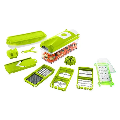 Multi-Purpose Vegetable Chopper Slicer Grater Cutter Set for Kitchen
