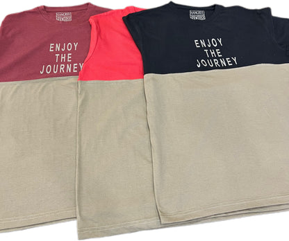 Men Color Block T Shirt