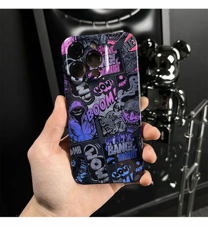 WoW Boom Boom iPhone 11 12 13 14 15 Pro Max Protective Case