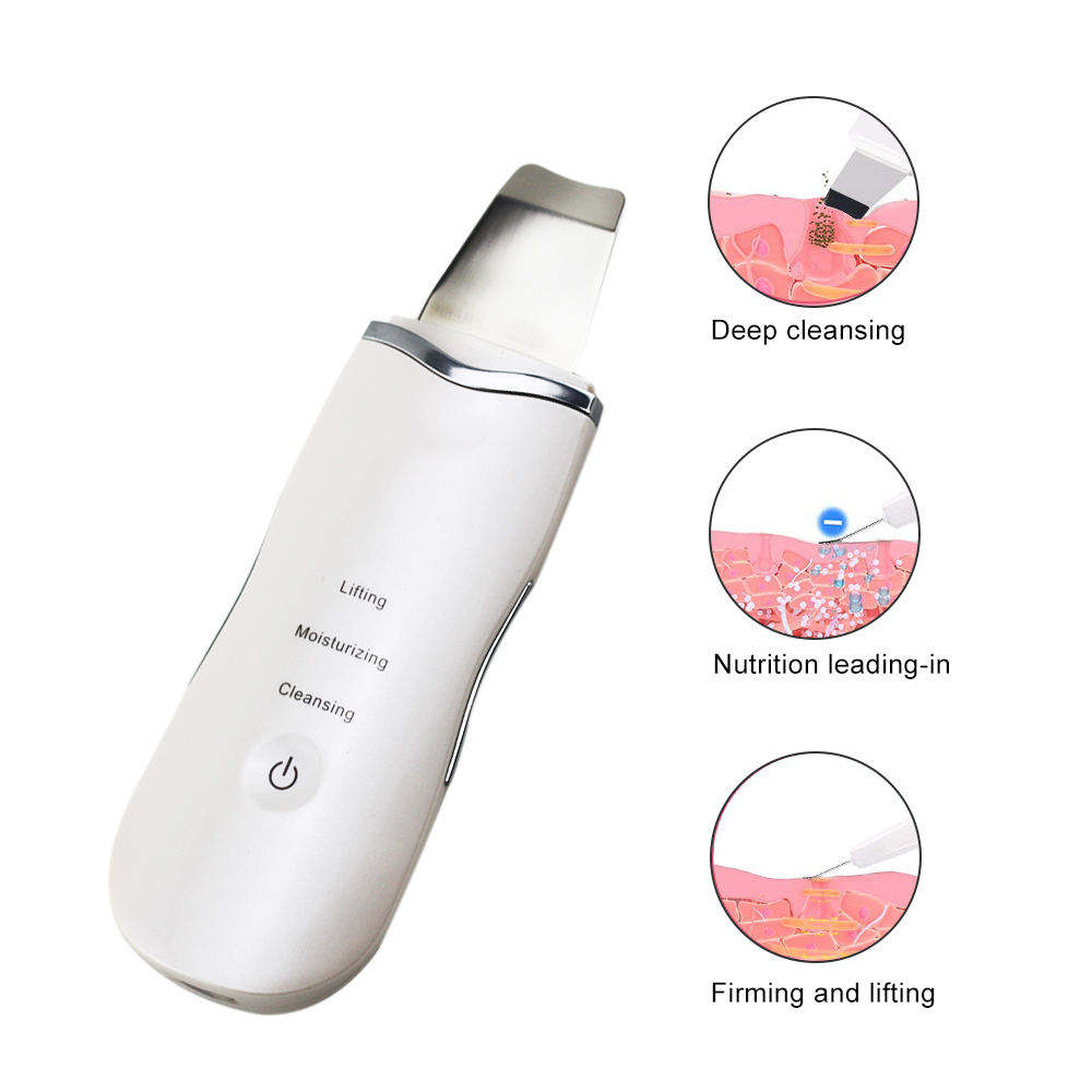 Mode Ultrasonic Facial Skin Scrubber – Deep Cleansing & Blackhead Remover