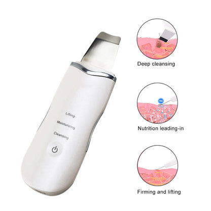 Mode Ultrasonic Facial Skin Scrubber – Deep Cleansing & Blackhead Remover