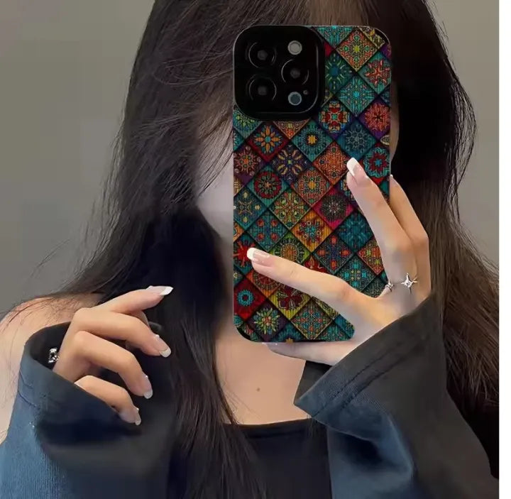Iphone patterned phone case