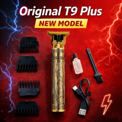 Trimmer shaver T9 vintage metal body hair cut