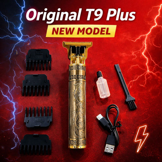 Trimmer shaver T9 vintage metal body hair cut