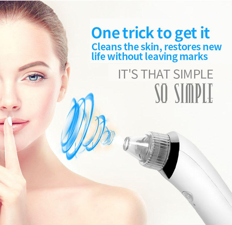Electric Blackhead Remover Vacuum – Pore Cleaner & Acne Removal Device