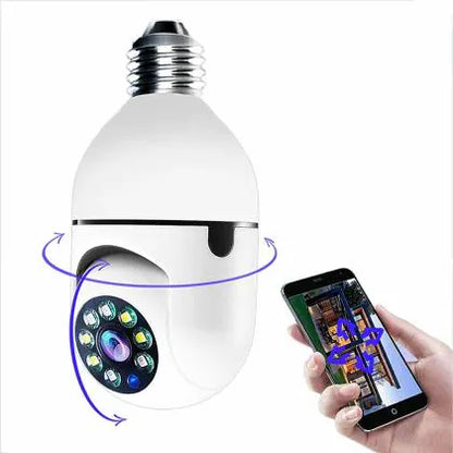 Wireless WIFI Bulb Holder  security camera 1080P HD Motion Detection v380 pro day and night vision